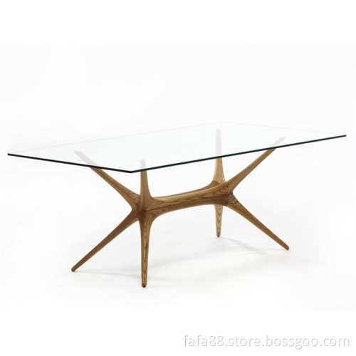 X-Frame Dining Table